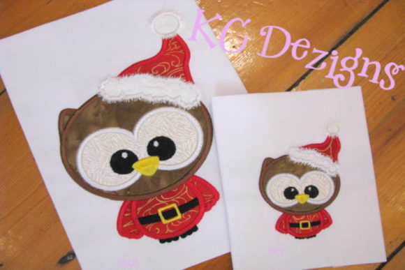 Cute Santa Owl: A Designer's Review for Boutique Apparel