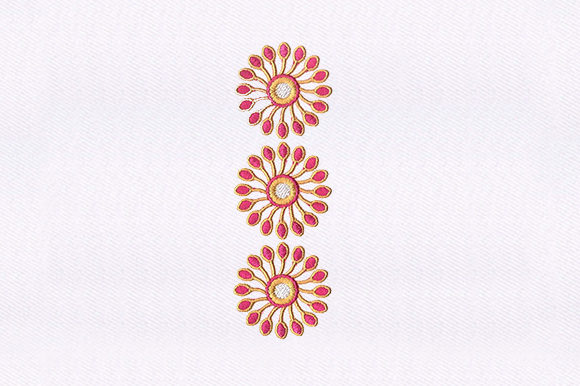 Pink Florals Quilting Design Review for Seasonal Selling