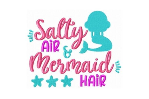 Salty Air Mermaid Hair: A Craft Fair Embroidery Review