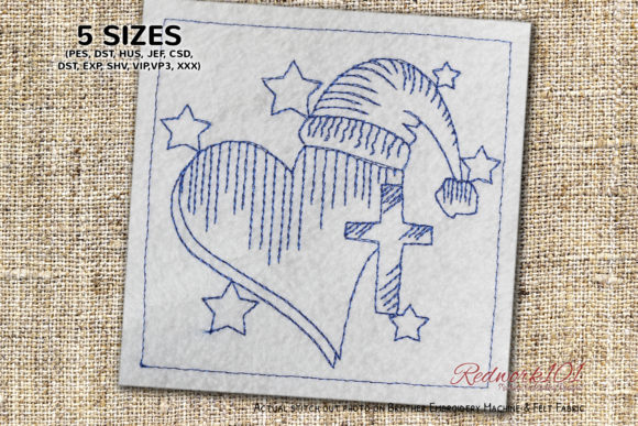 The Cross and Me: A Seasonal Embroidery Design Review